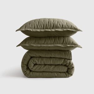 Quince Linen Dream Quilt Set